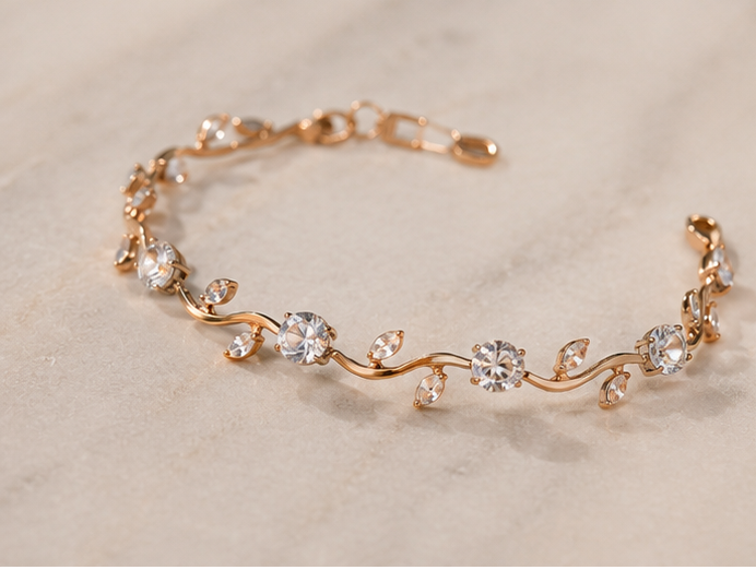 Crystal Vine Bracelet