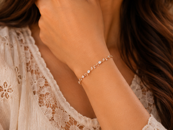 Crystal Vine Bracelet