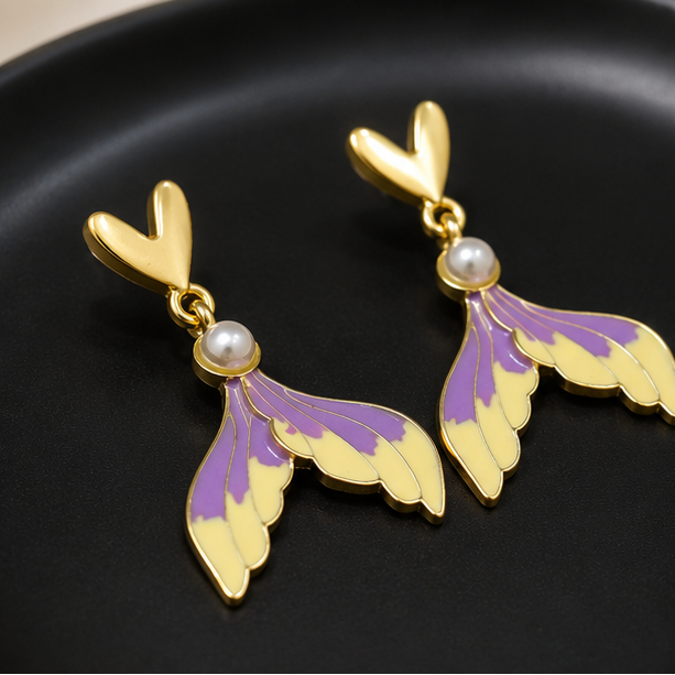 Mermaid Dream Drop Earrings