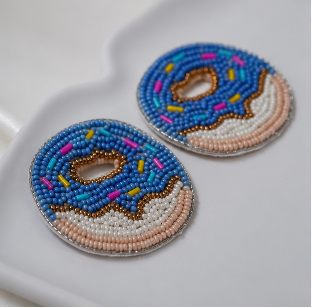 Donut Worry Studs