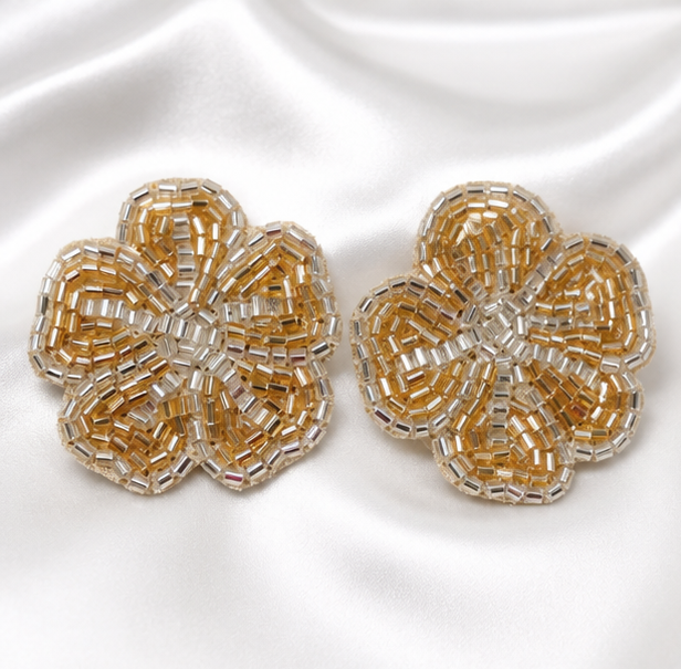 Sunehri Phool Kumari Studs