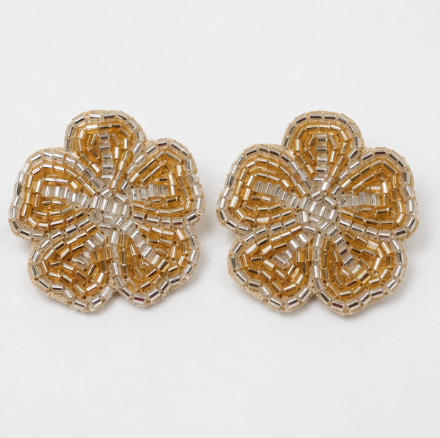 Sunehri Phool Kumari Studs