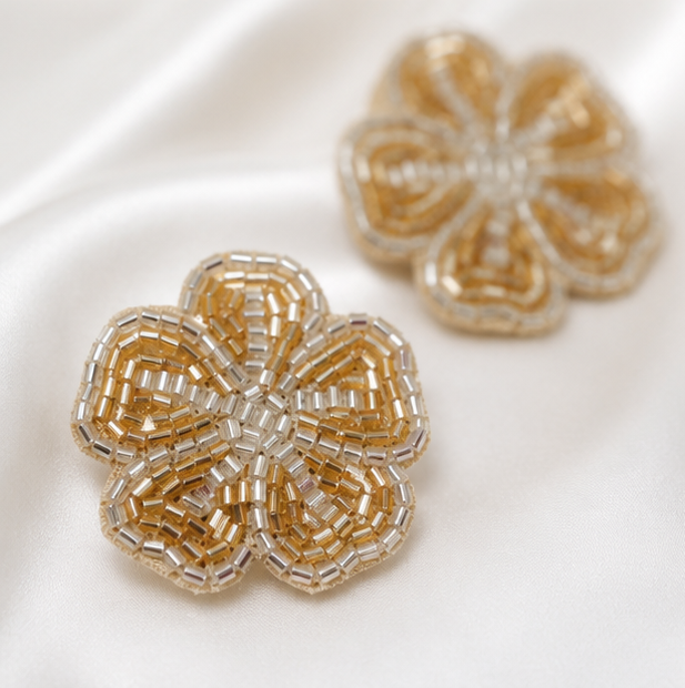 Sunehri Phool Kumari Studs