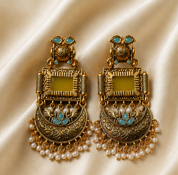 Kanak Mayuri Earrings