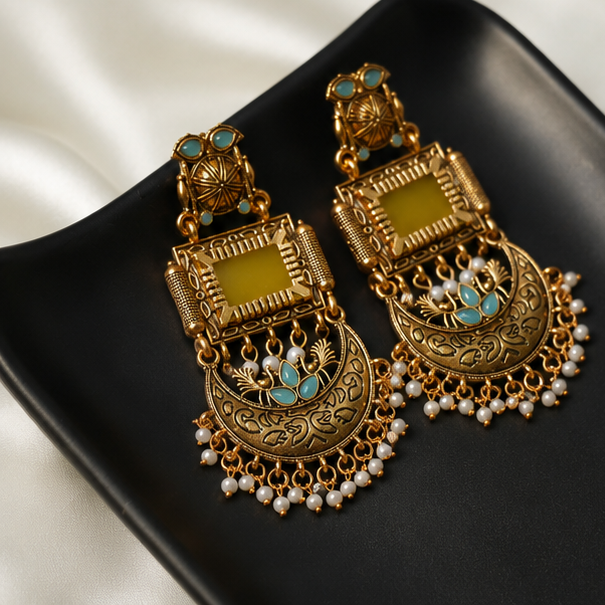 Kanak Mayuri Earrings