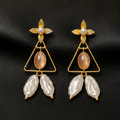 Chaand Phool Earrings - Gulnaar