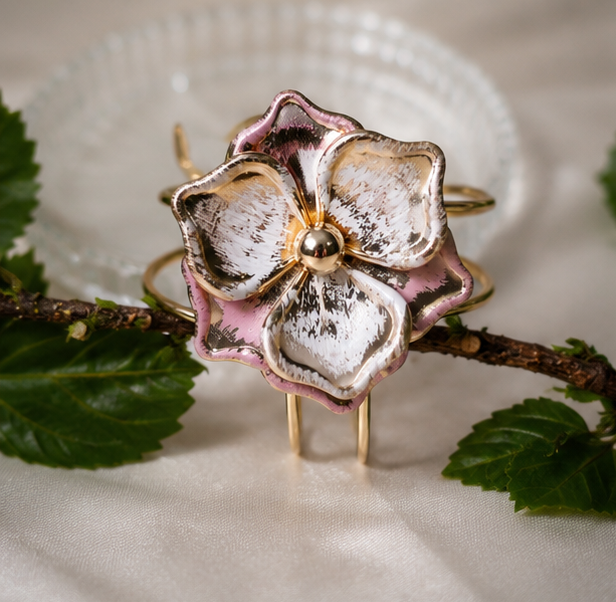 Gulabi Phool Hand Cuff