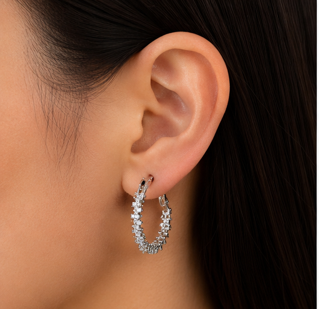 Chaandni Halo Hoops
