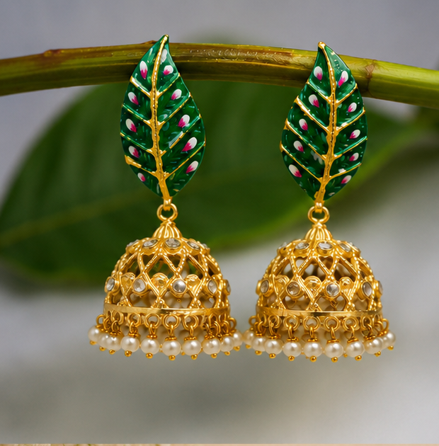 Mehendi Bel Jhumkas