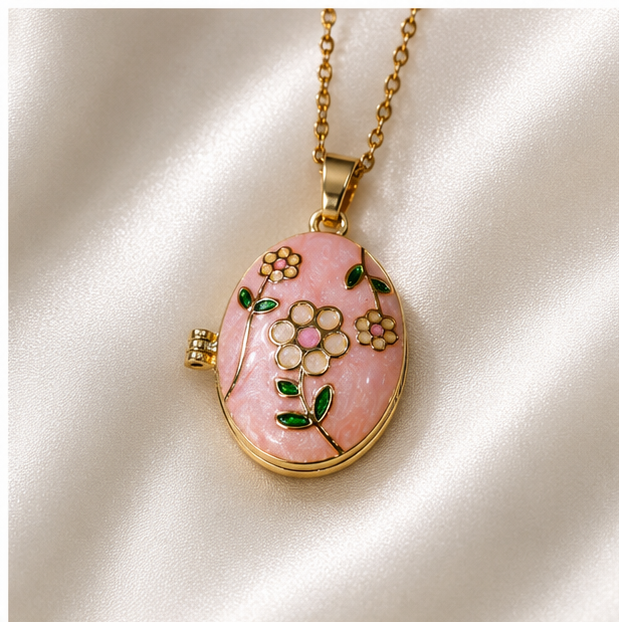 Bloom Keepsake Locket Necklace