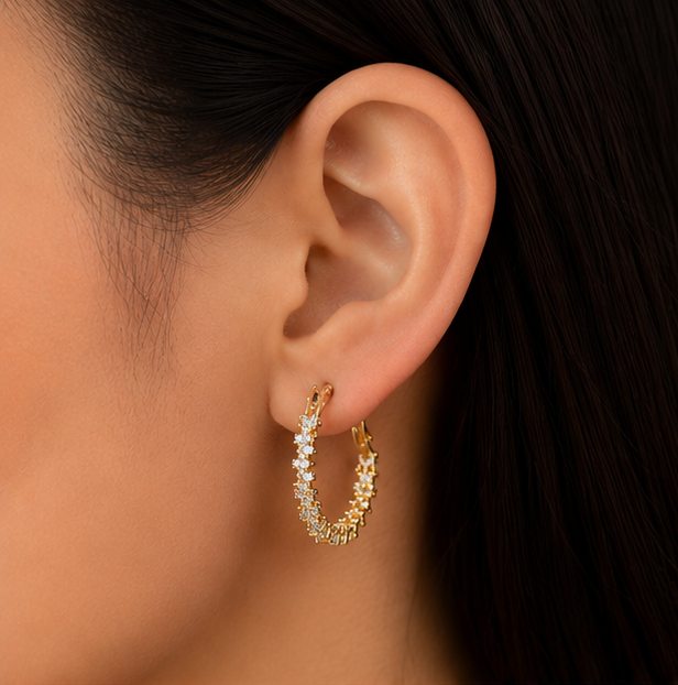 Sitara Halo Hoops