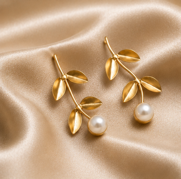 Moti Ki Bel Earrings