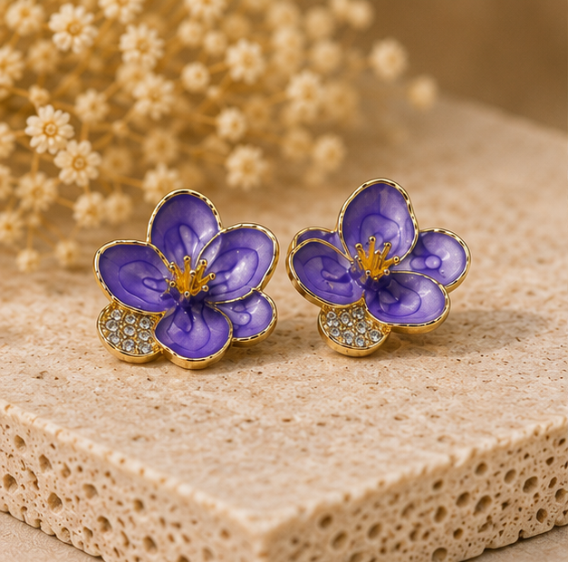Daisy Glow Fairy Earrings