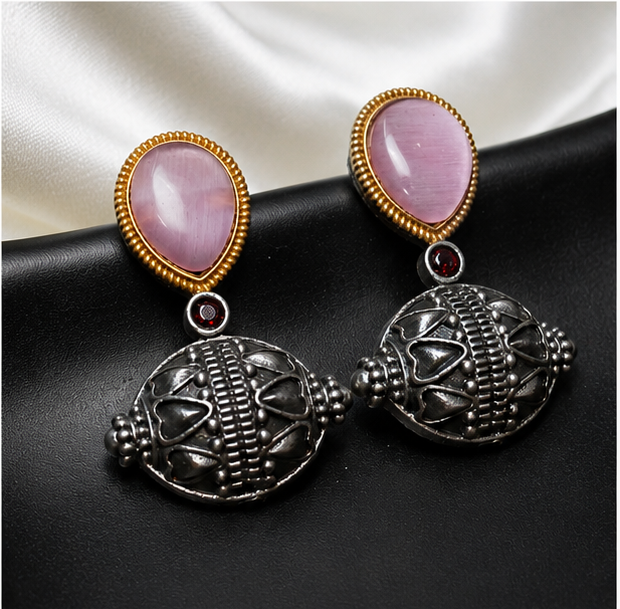 Gulabi Rangrez Earrings