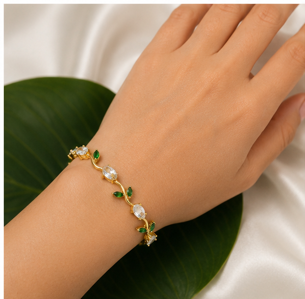 Hariyali Dew Bracelet