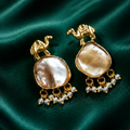 Maru Moti Earrings