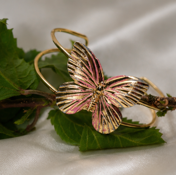 Gulabi Titli Hand Cuff