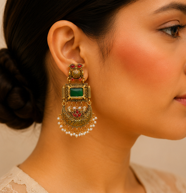 Mehri Mayuri Earrings