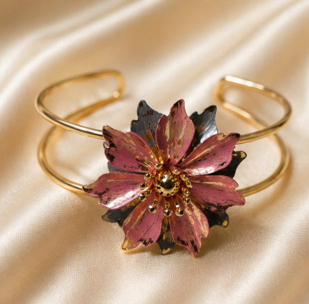 Wildflower Blossom Cuff