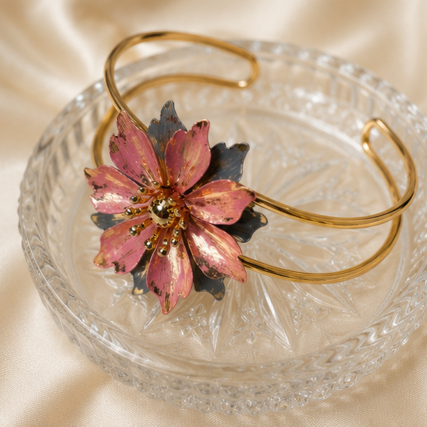 Wildflower Blossom Cuff