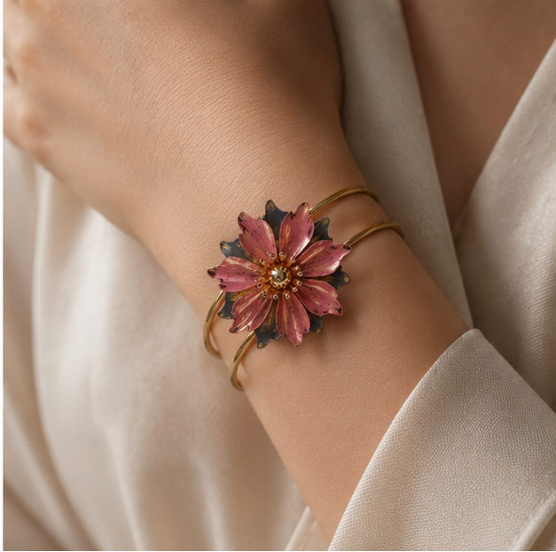 Wildflower Blossom Cuff