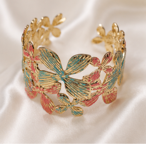 Butterfly Garden Cuff