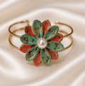 Pearl Blossom Cuff