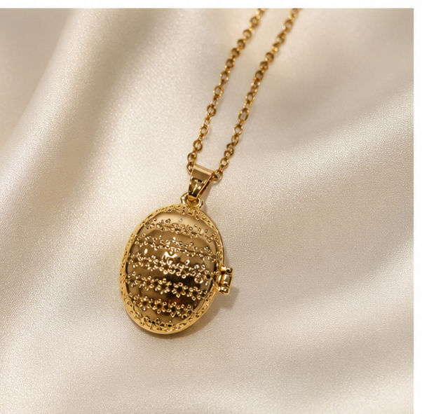 Blush Soleil Keepsake Locket Necklace