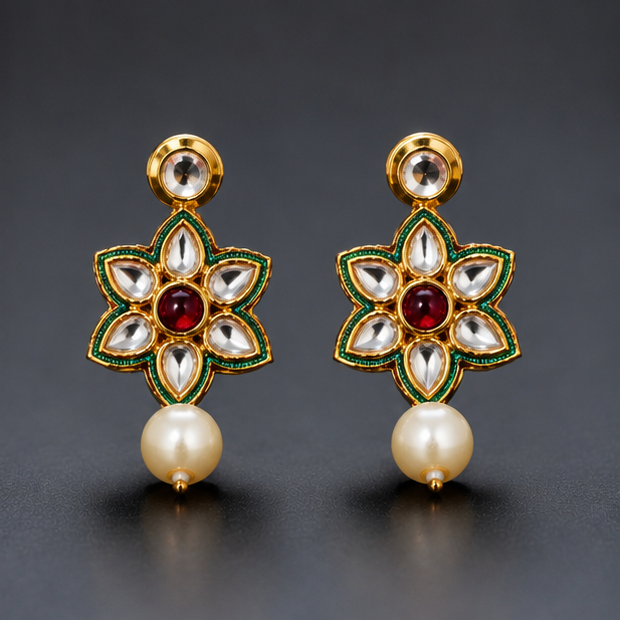 Panna Pushp Earrings