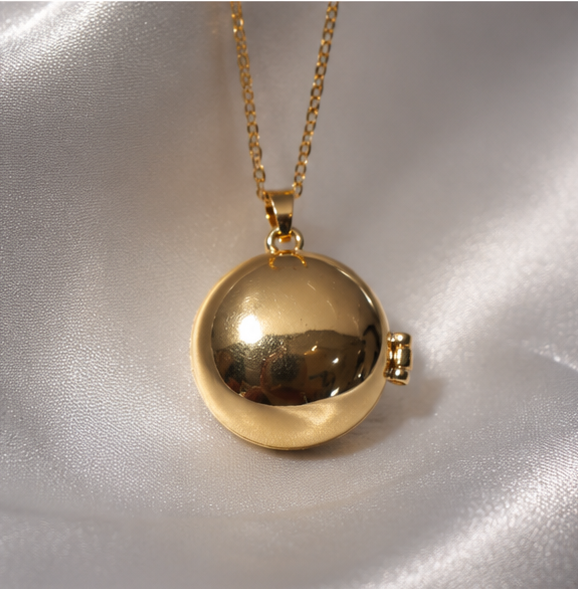 Celestial Keepsake Locket Necklace