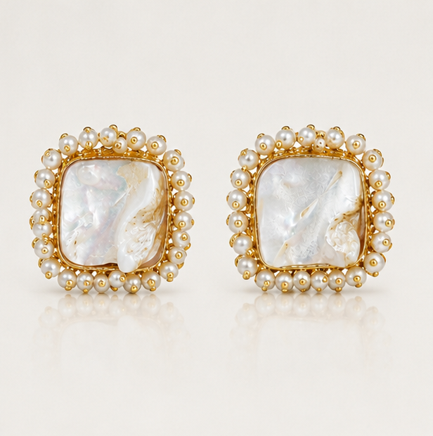Ratna Moti Earrings - Shwet