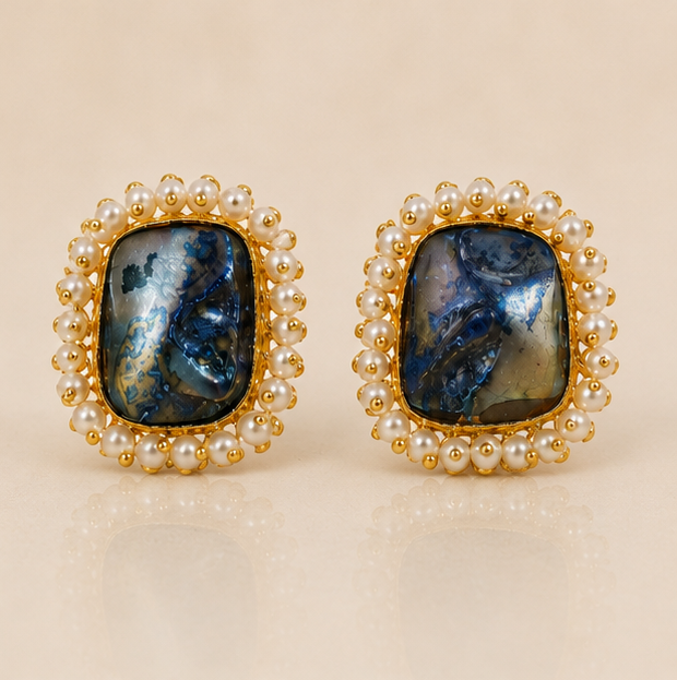 Ratna Moti Earrings - Neelima