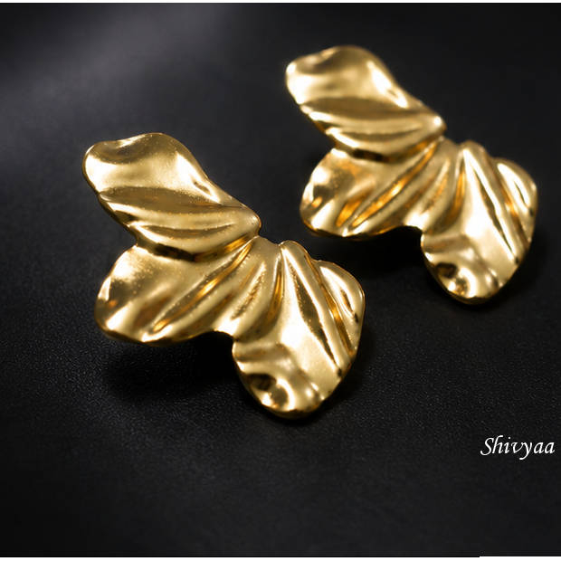Power Bloom - Molten Muse Statement Earrings