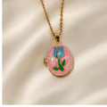 Blush Soleil Keepsake Locket Necklace