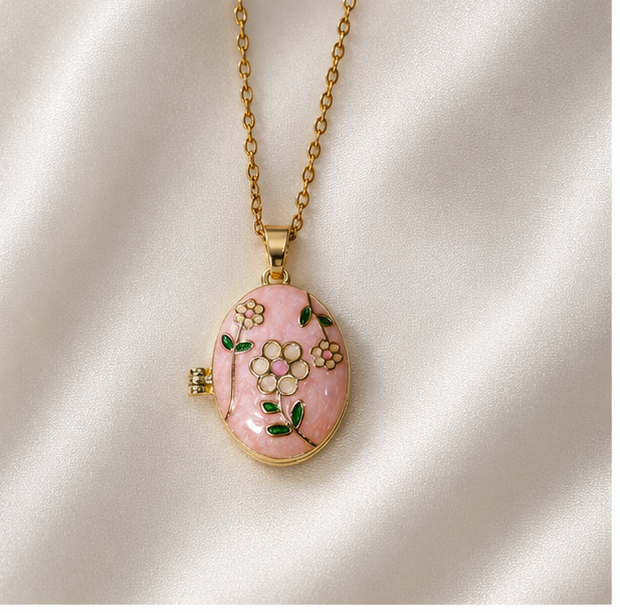 Bloom Keepsake Locket Necklace