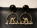Registan Ki Raani Earrings -Black