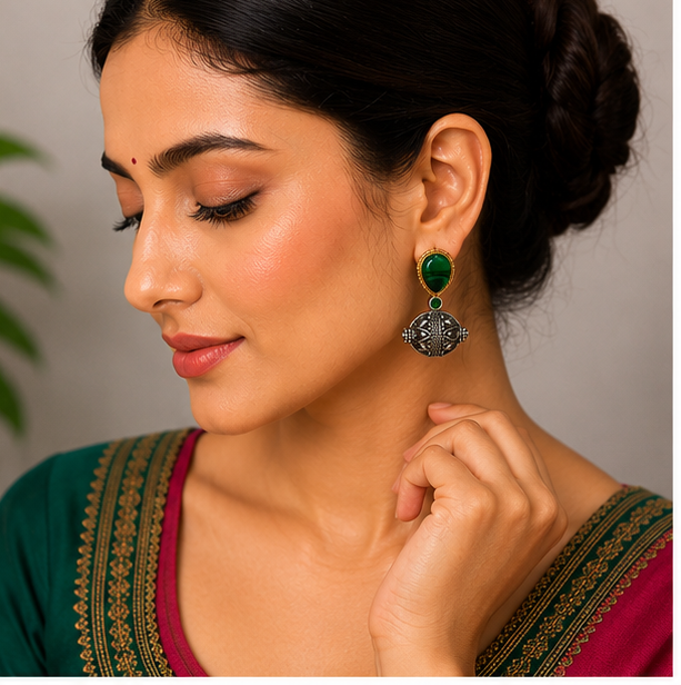 Panna Rangrez Earrings
