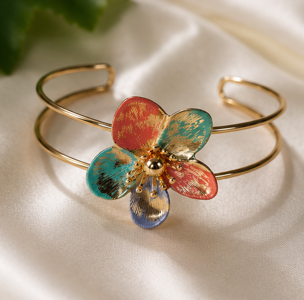 Rangili Phool Hand Cuff
