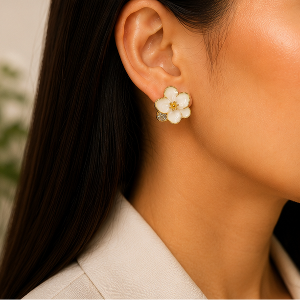 Daisy Glow Fairy Earrings
