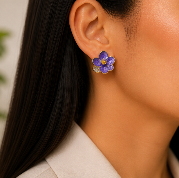 Daisy Glow Fairy Earrings