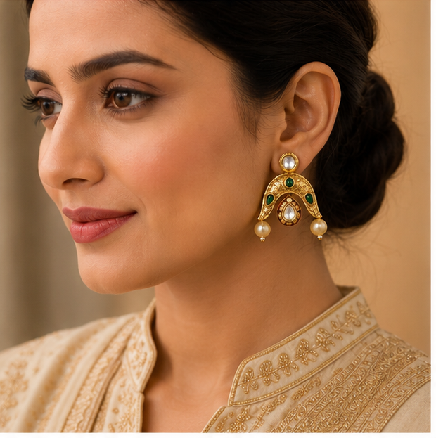 Panna Rajsi Mehr Earrings