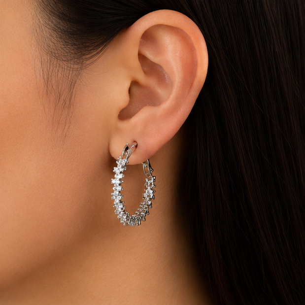 Chaandni Halo Hoops