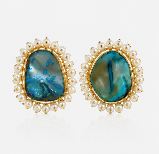 Ratna Moti Earrings - Sagar