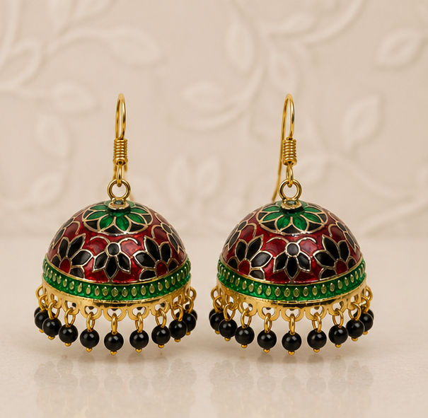 Rang Mahal Phool Patti Jhumkas