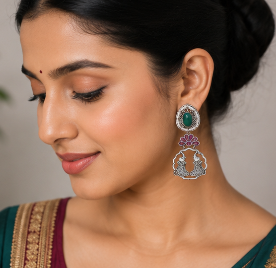 Panna Darbar Earrings