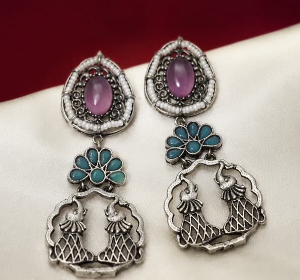 Gulabi Darbar Earrings